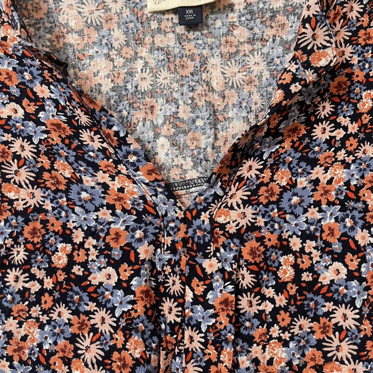 Universal Thread Women's Blouse - Multi/Red - XXL… - image 3