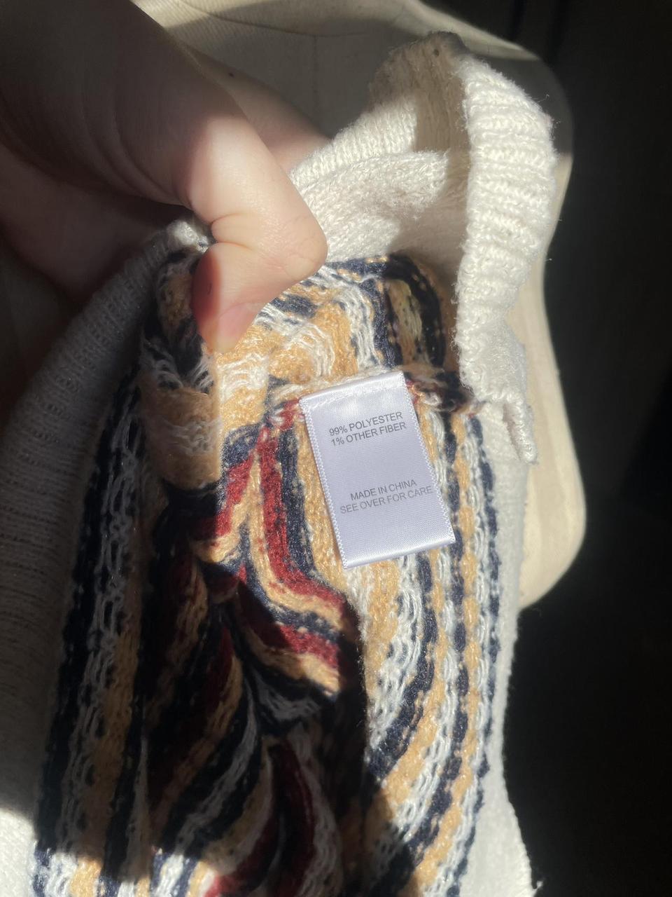 Women's Sweater - Multi - M – Soft and warm multi… - image 5