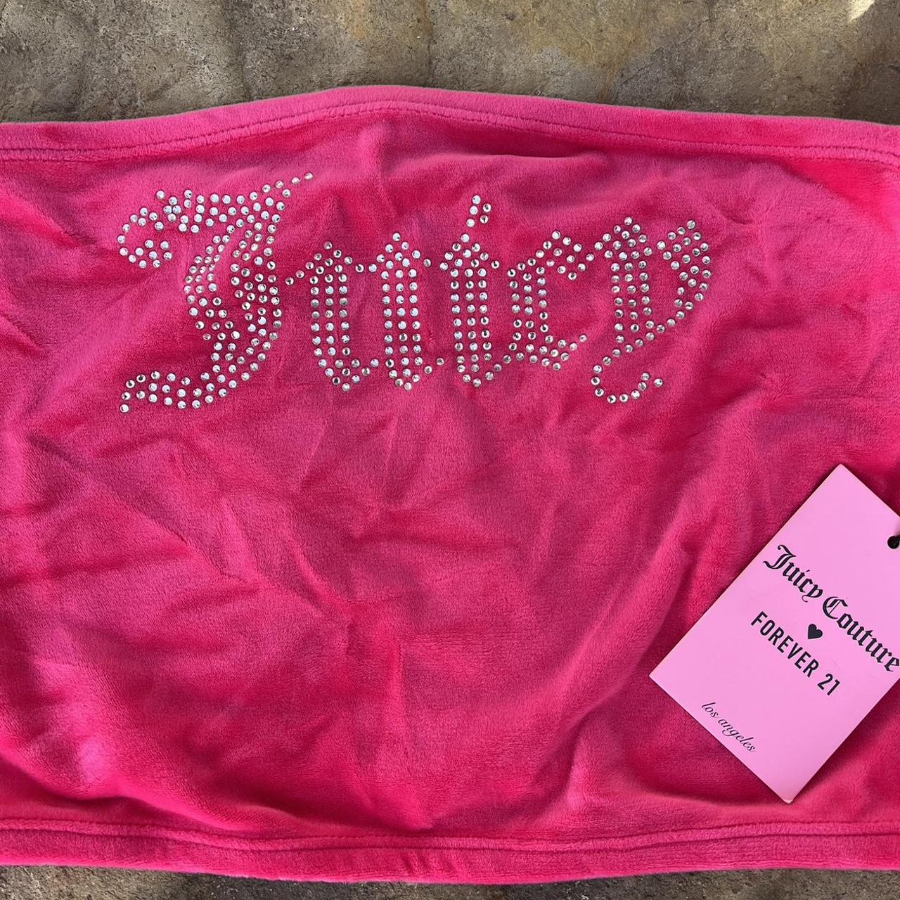 Juicy couture-tube-top - Depop