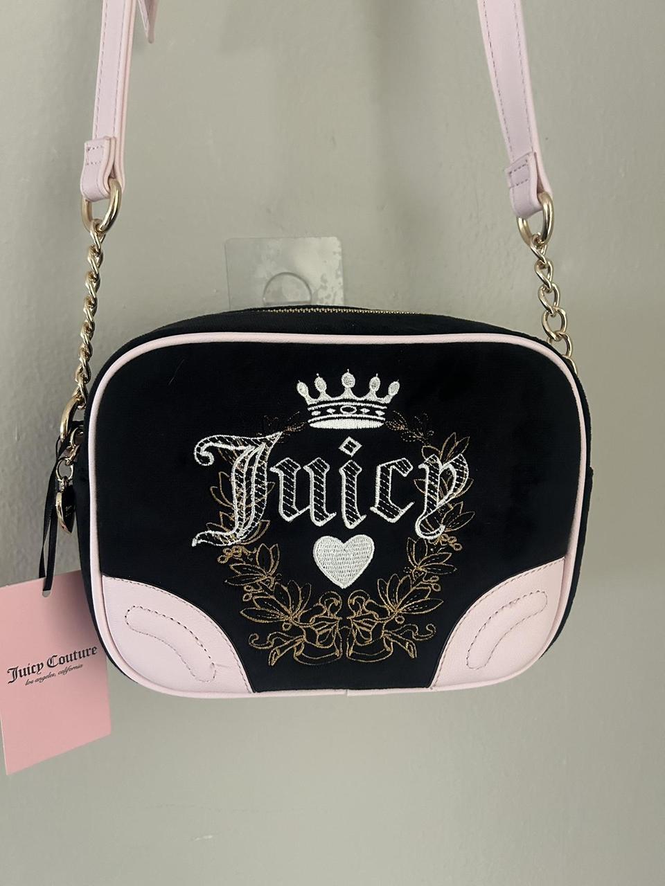 Juicy Couture Black 2024 & Pink Y2K Bag - New With Tags