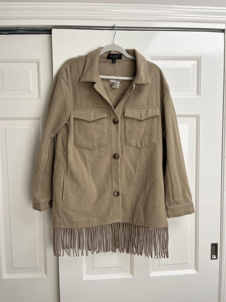 Laundry by shelli Segal orders jacket brown jacket medium