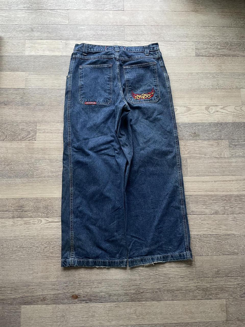 Vintage 00s y2k JNCO jeans. Super baggy, and in... - Depop