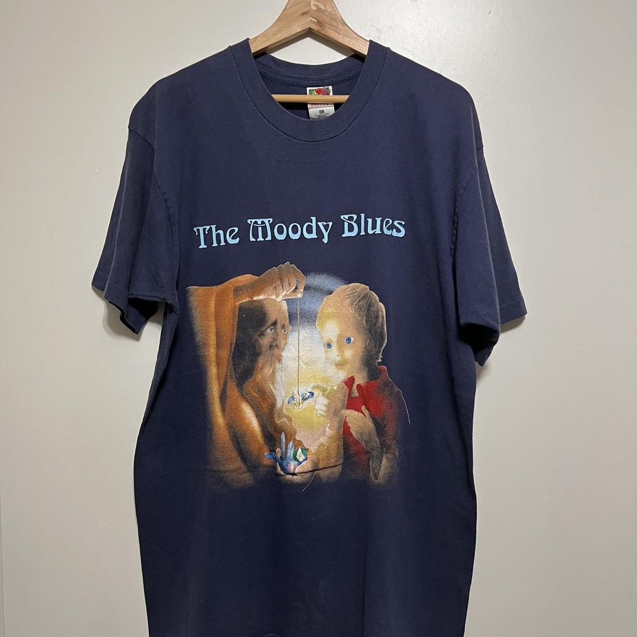 Vintage outlet The Moody Blues 1996 Summer Tour T Shirt XL Blue