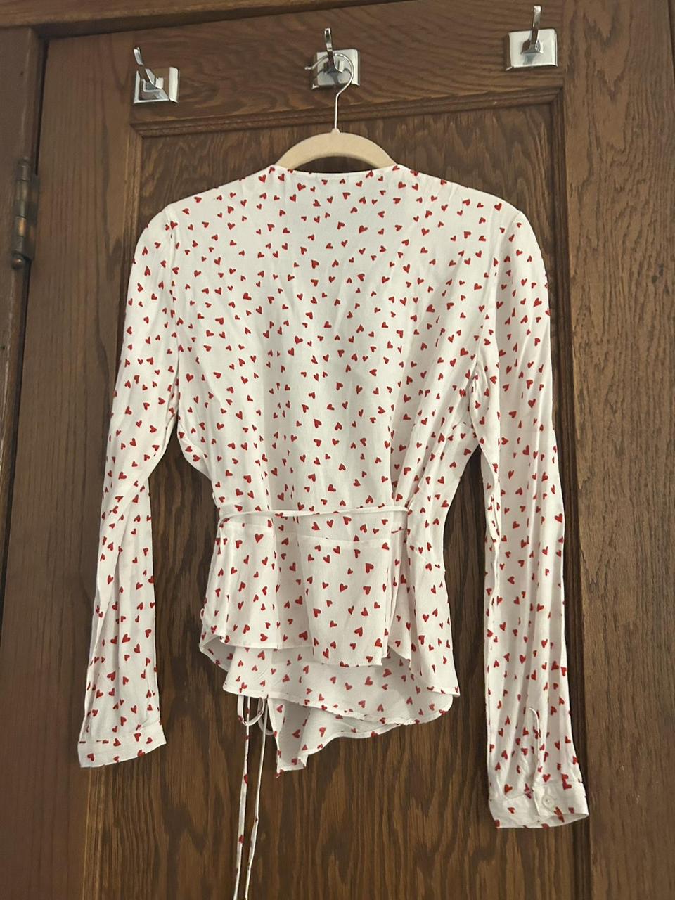 Rails Women's Blouse - White/Pink - S – Rails Wra… - image 2