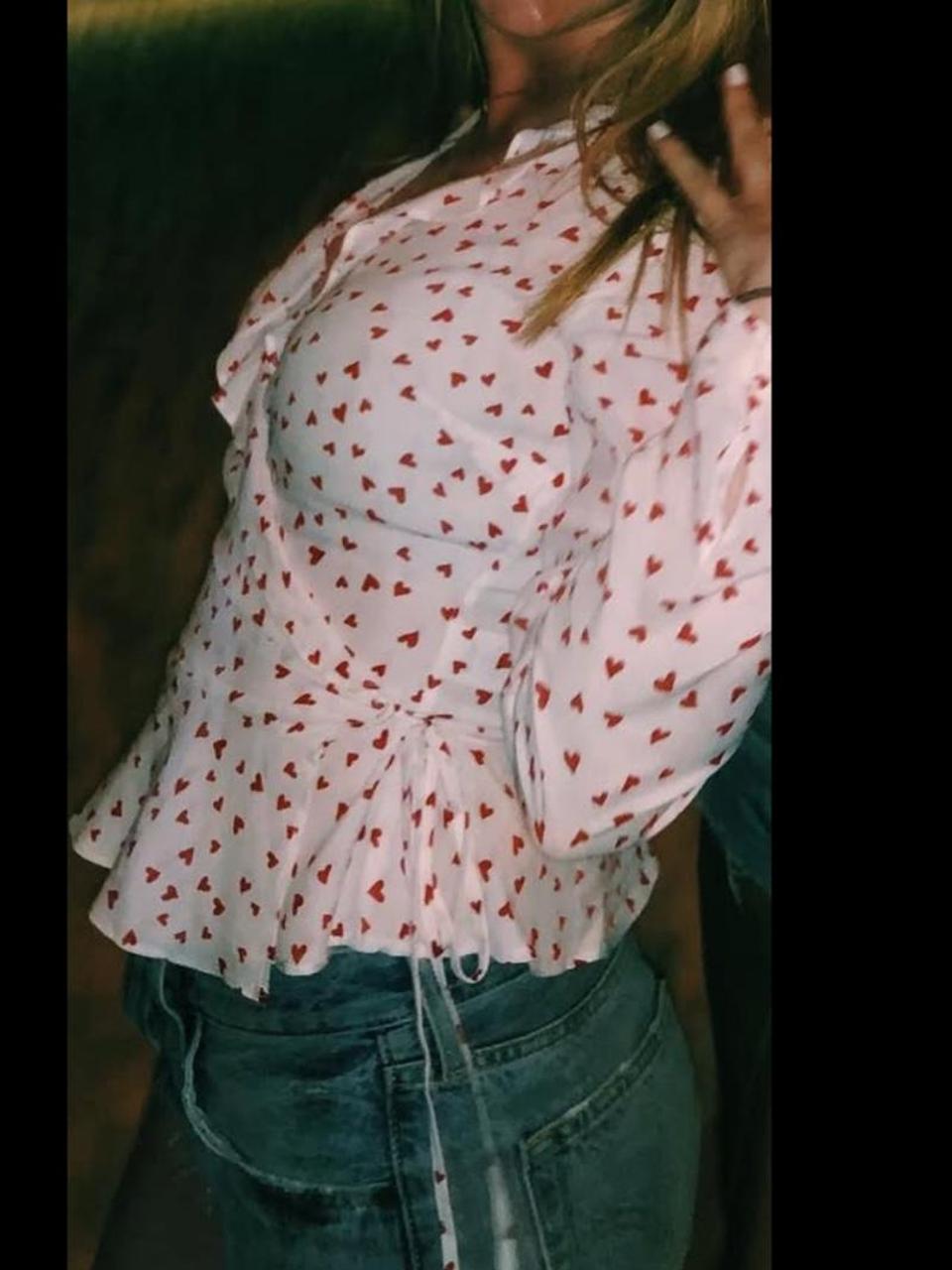 Rails Women's Blouse - White/Pink - S – Rails Wra… - image 4