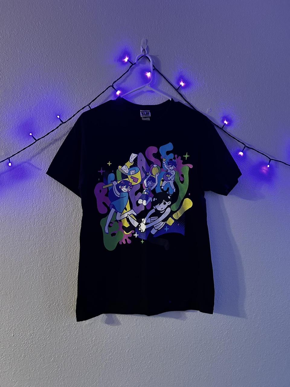 Rare 2017 omocat x billies Jiangshi glow in the dark t shirt sz L newest