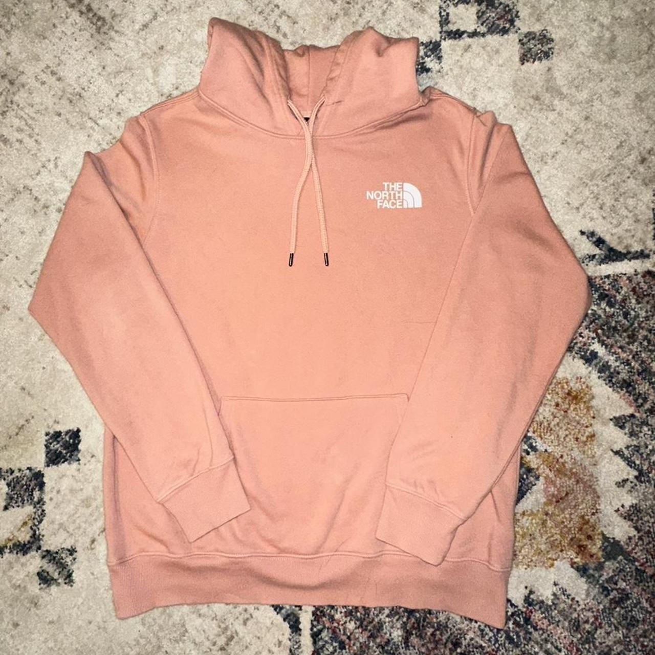 North face discount mens pink hoodie