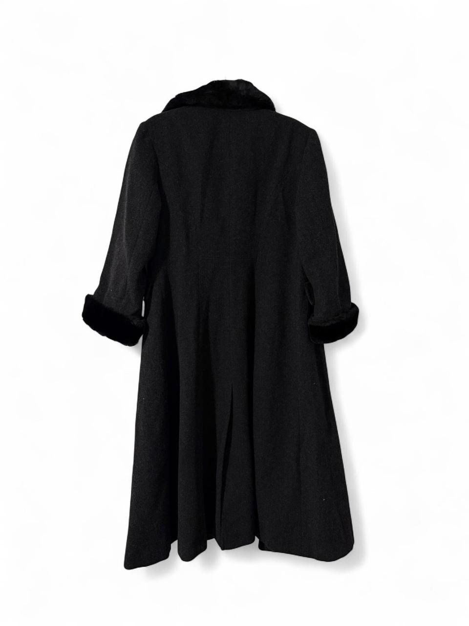 Albert Nipon Women's Wool Coat - Black/Grey - 8 –… - image 5