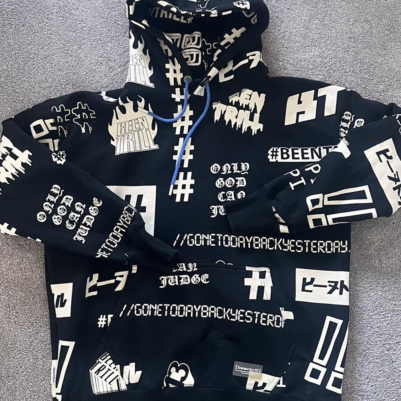 BEENTRILL■Drippy hood ■送料込 BEENTRILL by Virgil Abloh hoodie brilliant quality | Depop
