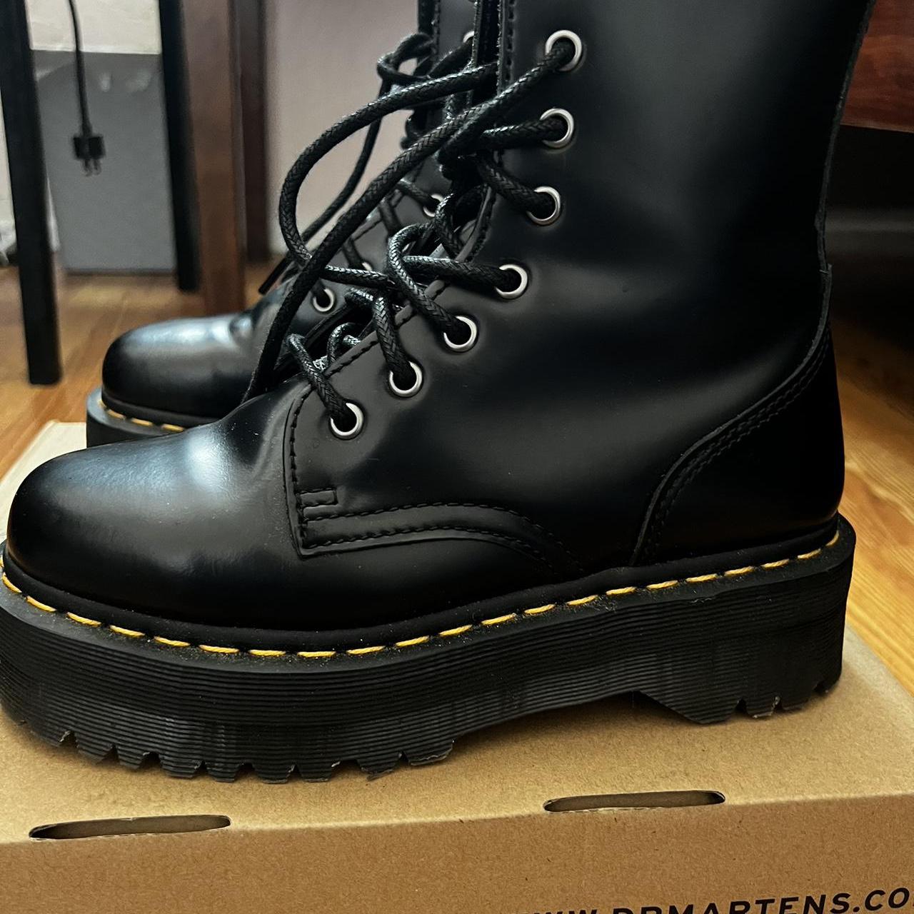 Dr Martens Jadon Boot Doc Martens Jadon Boot Smooth Leather Platform,