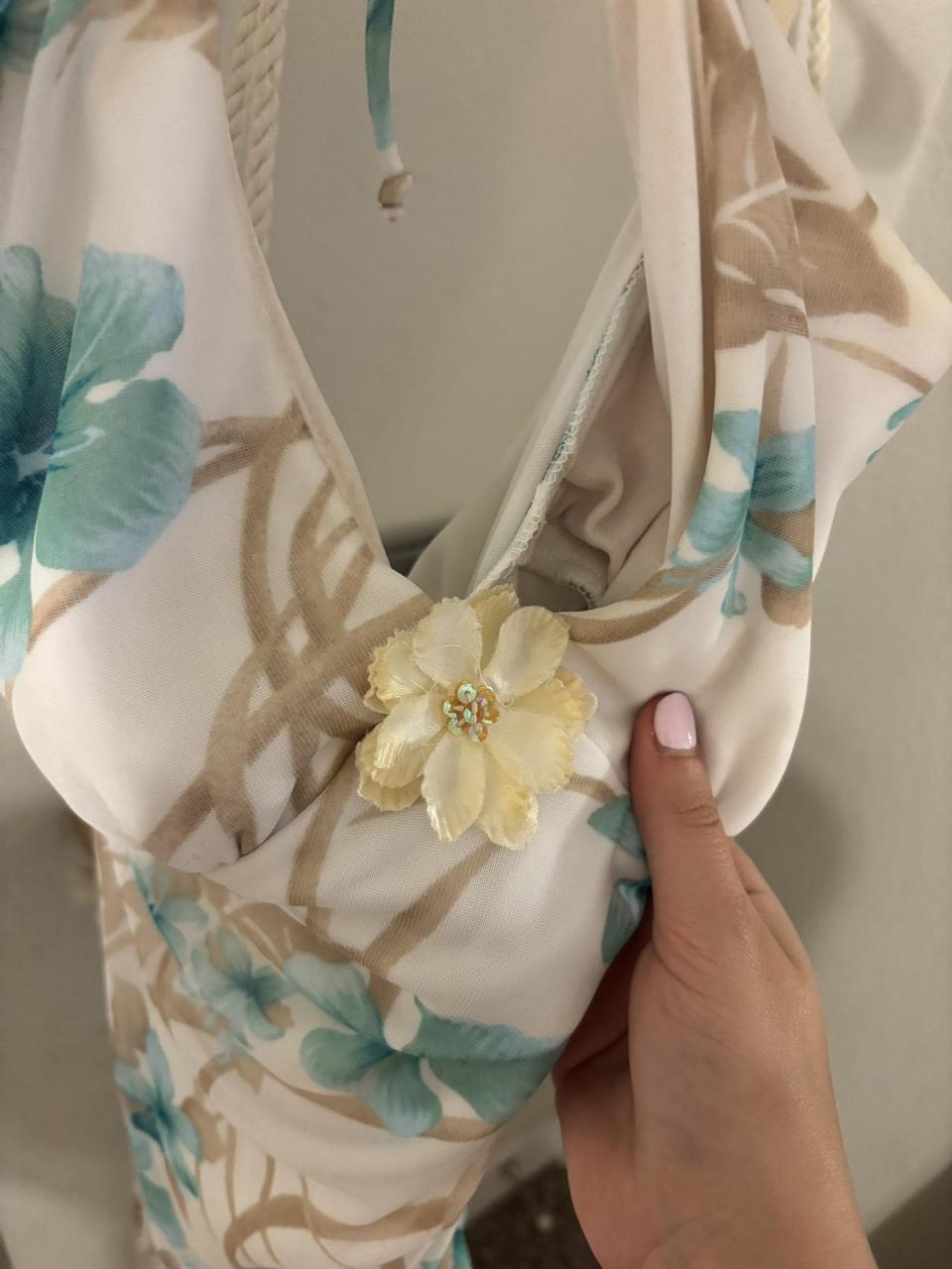 Ruby Rox Women's Dress - Multi/Cream - M – Ruby R… - image 4