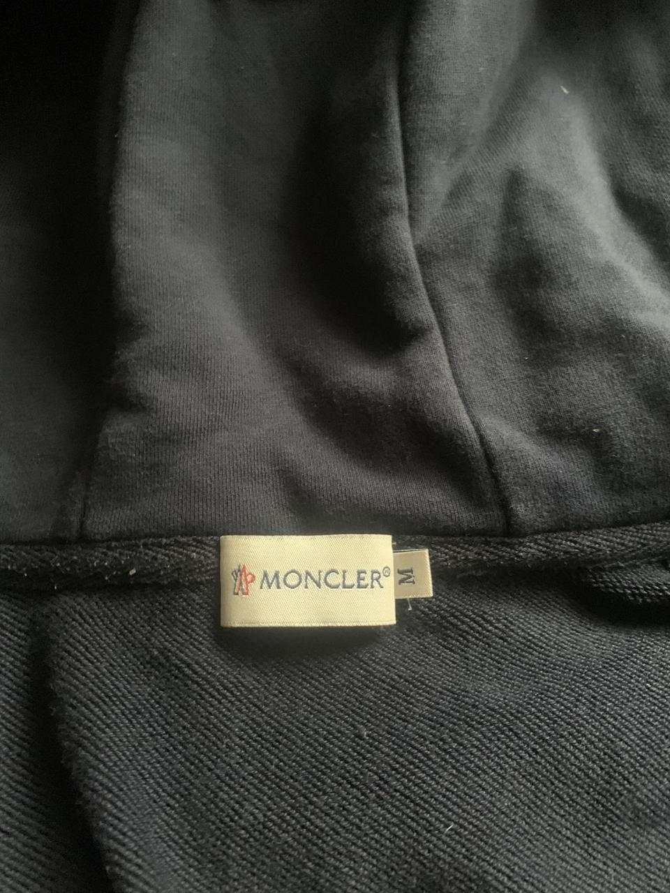 Moncler Medium hoodie labels. @maxdonnison - Depop