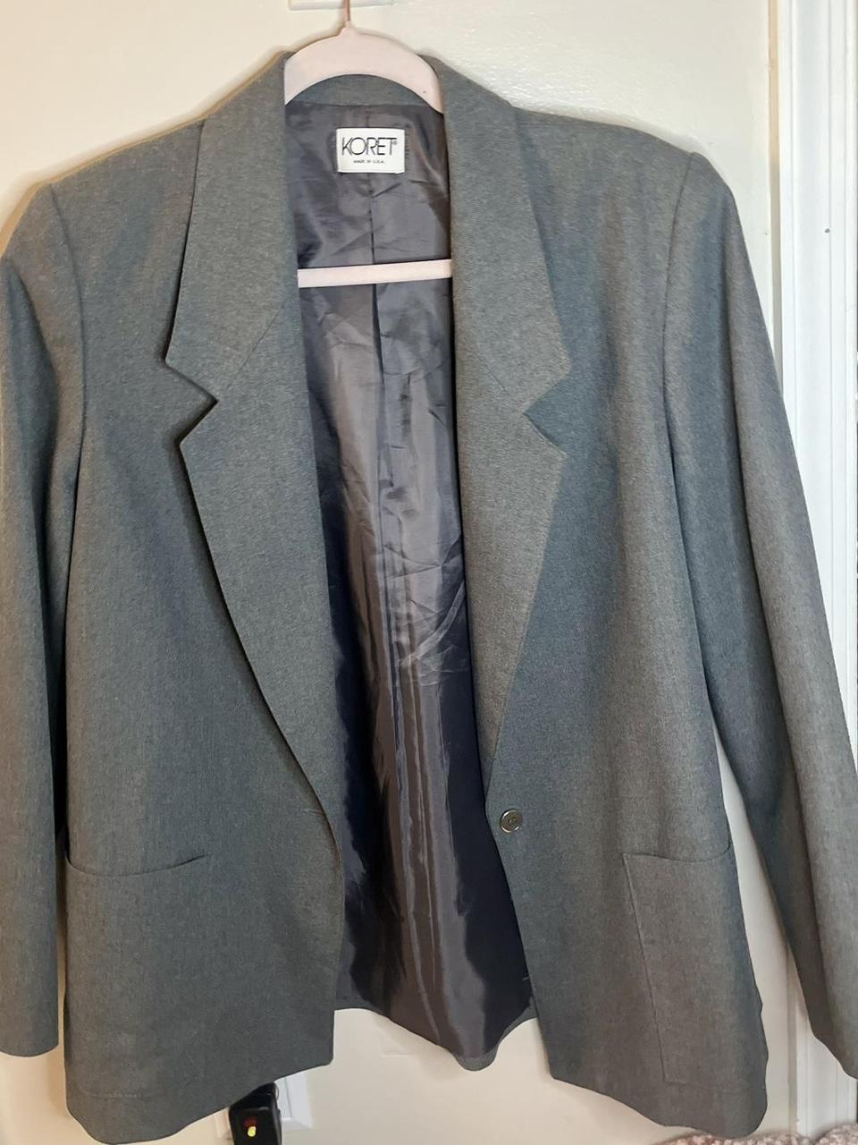 Koret Women's Tailored jacket - Grey - 12 – Grey … - image 1
