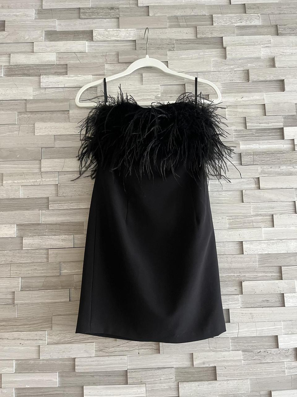 Bardot feather dress best sale