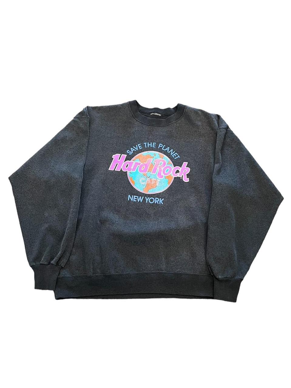 Vintage 80s/90s Hard Rock Save The Planet New York... - Depop