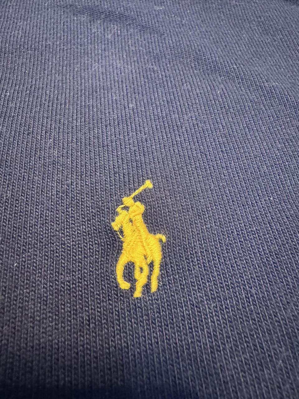 Polo Ralph Lauren Men's Polo shirt - Navy/Yellow … - image 2