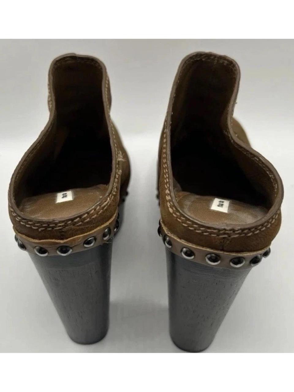 Miu Miu Women's Clogs - Brown/Tan - US 6 – Miu Mi… - image 6