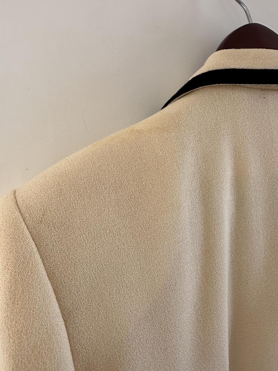 Albert Nipon Women's Wool Jacket - Cream/Yellow -… - image 7