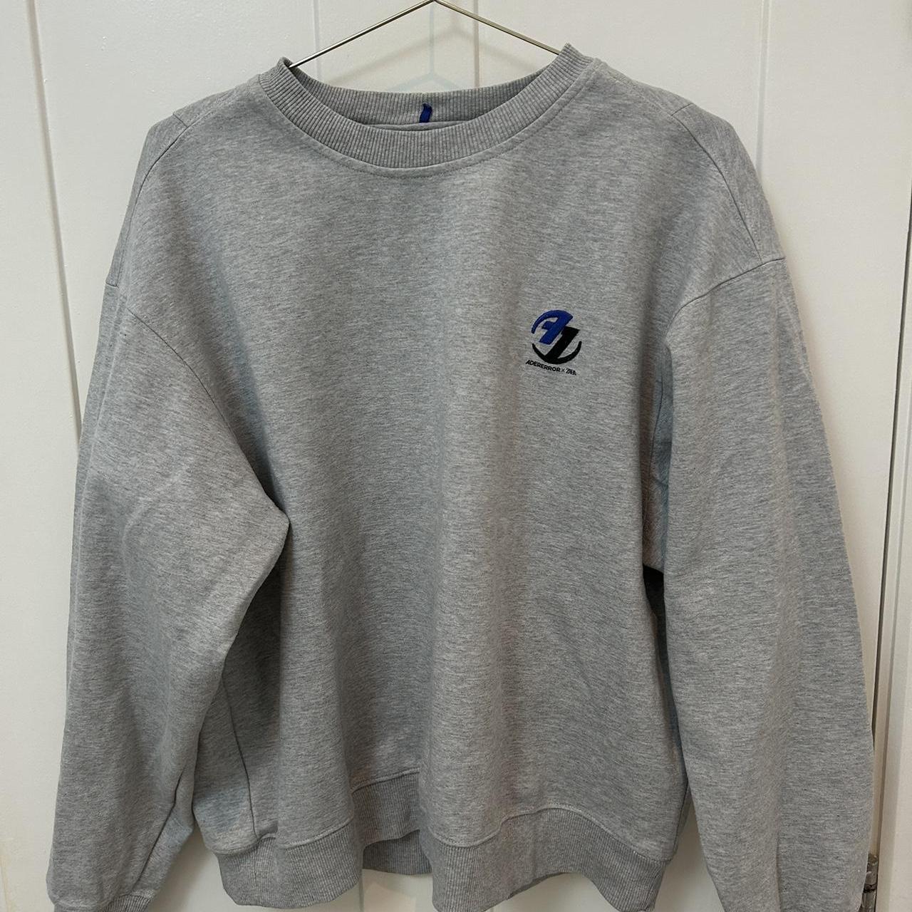 Zara x ader error grey sweatshirt Perfect | Depop