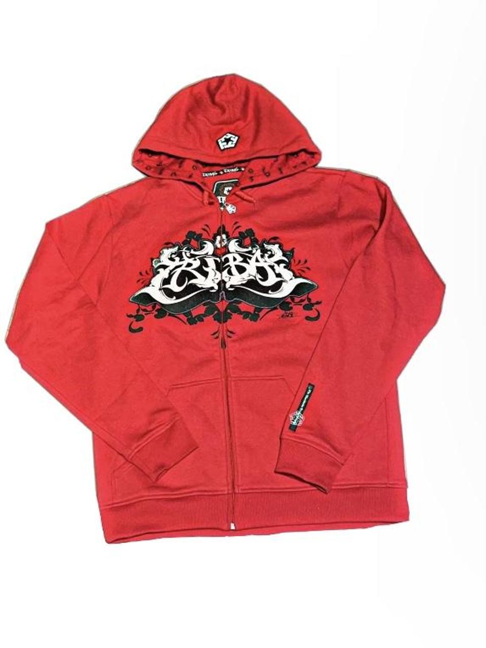 Tribal gear hoodie similar to jnco size L #tribal... - Depop