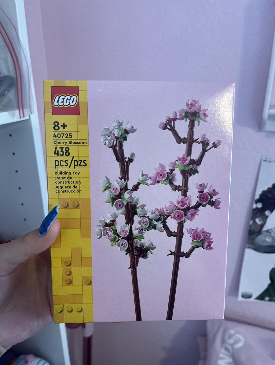 Lego Cherry Blossoms Flower Set Unopened Depop