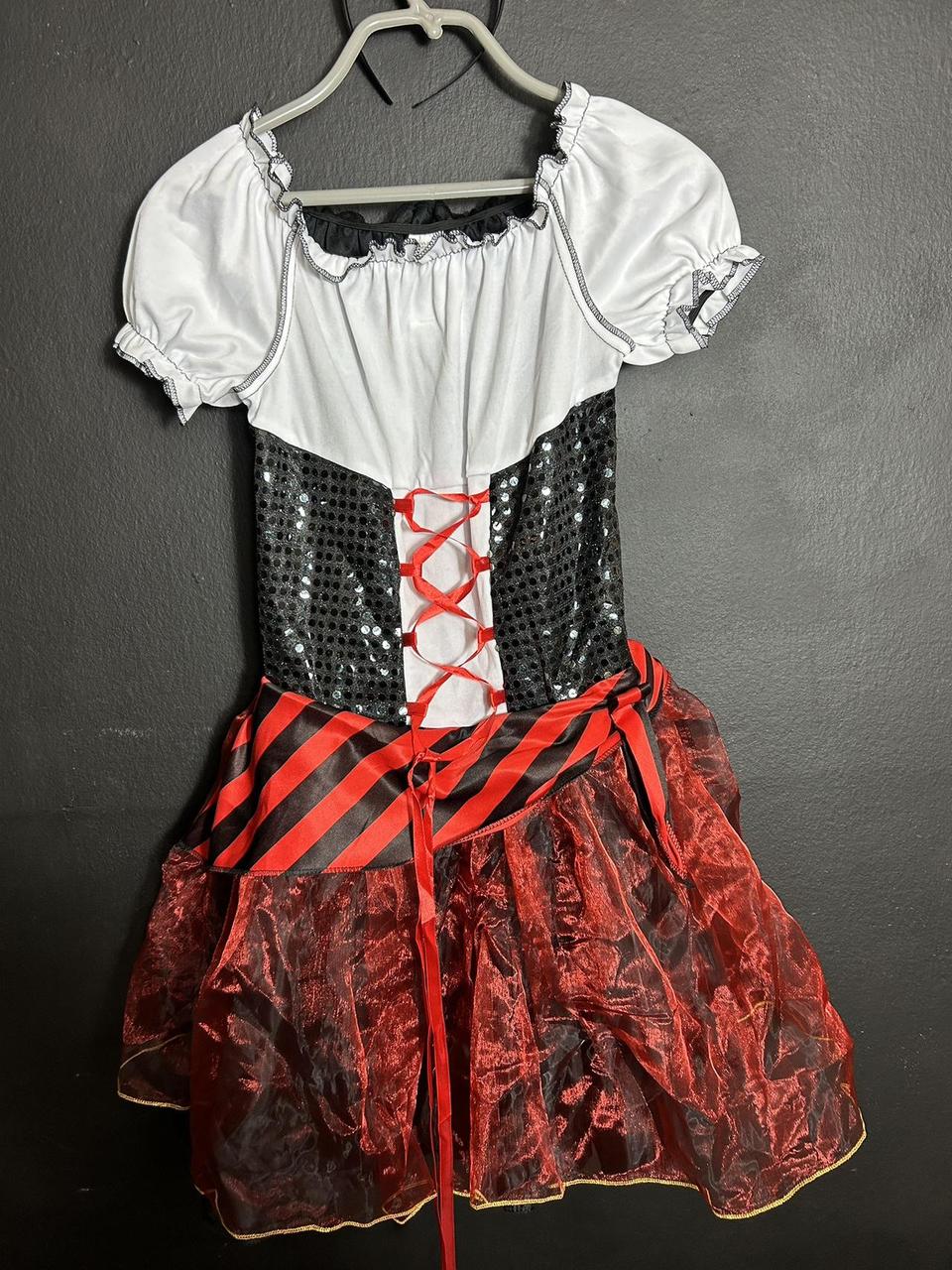 Preloved Women's Costume - Red/Black – Red and bl… - image 4