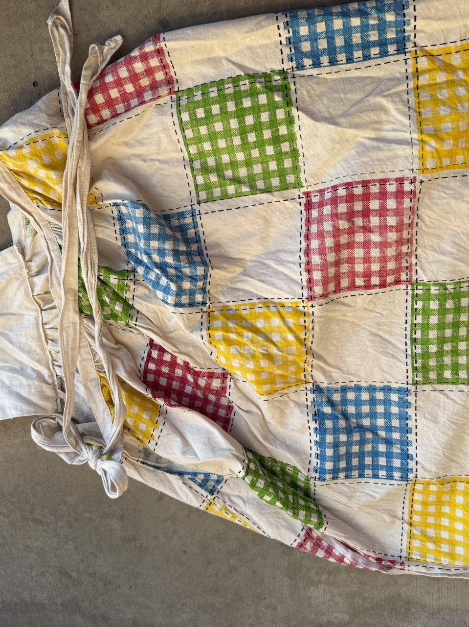 Women's Accessories - Multi – 70s patchwork ocean… - image 5