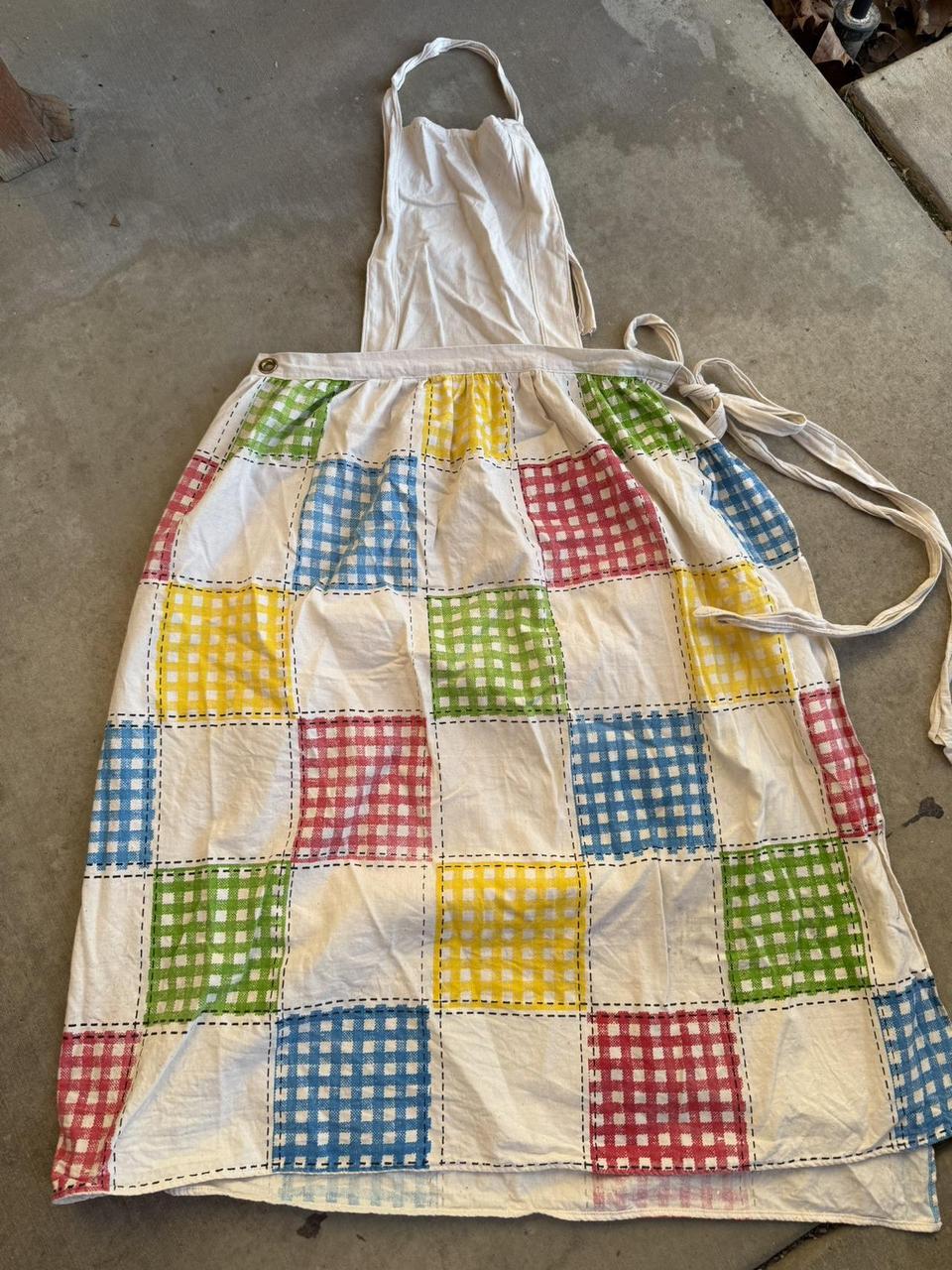 Women's Accessories - Multi – 70s patchwork ocean… - image 1