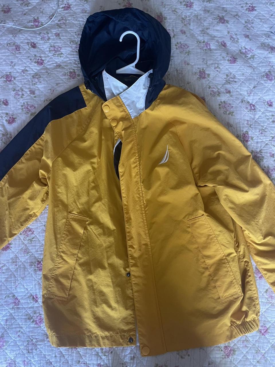 Nautica Women's Windbreaker Jacket - Yellow - M –… - image 1