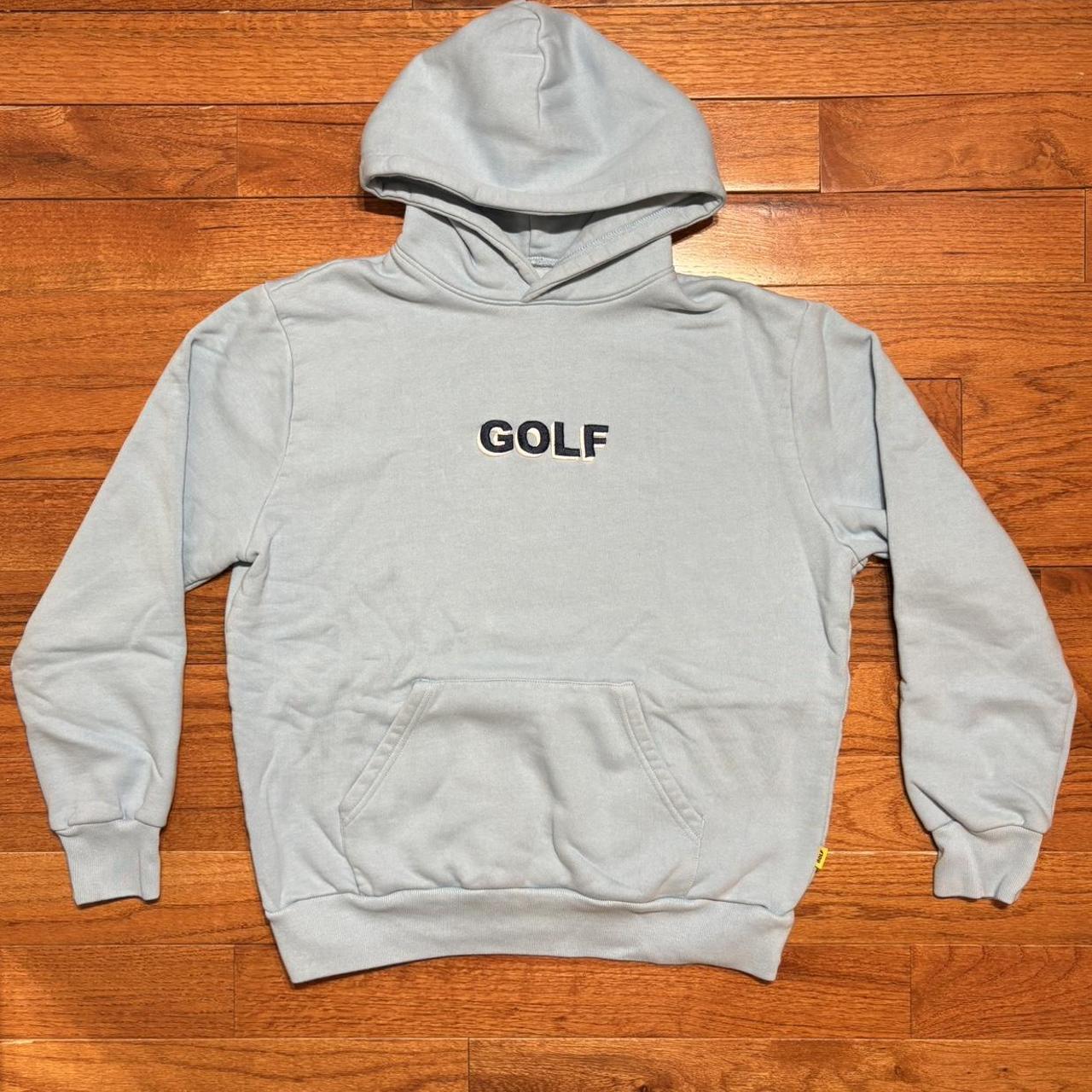 Powder Blue Golf 3D Logo Hoodie [GOLF WANG] Size | Depop