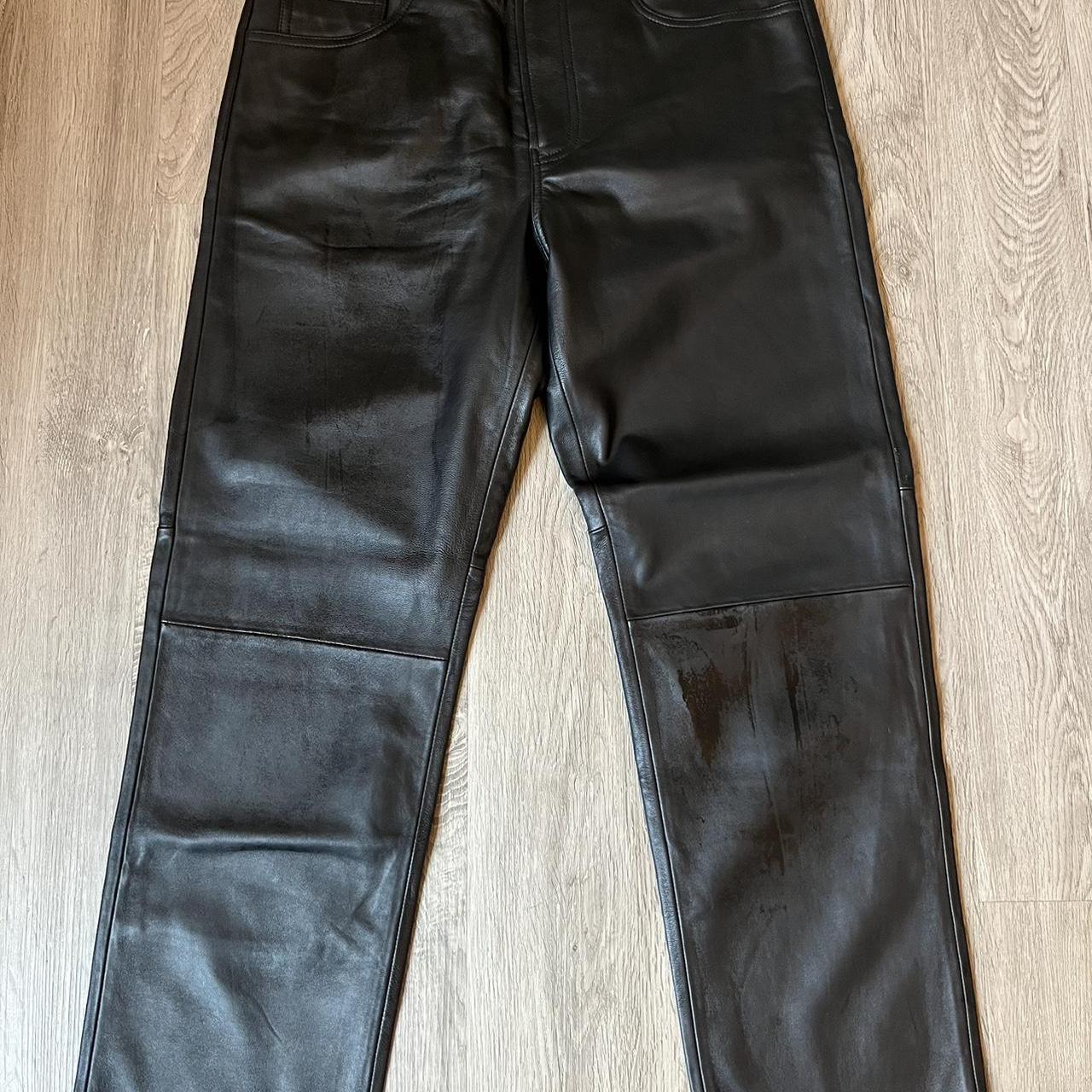 Supreme leather pants sale