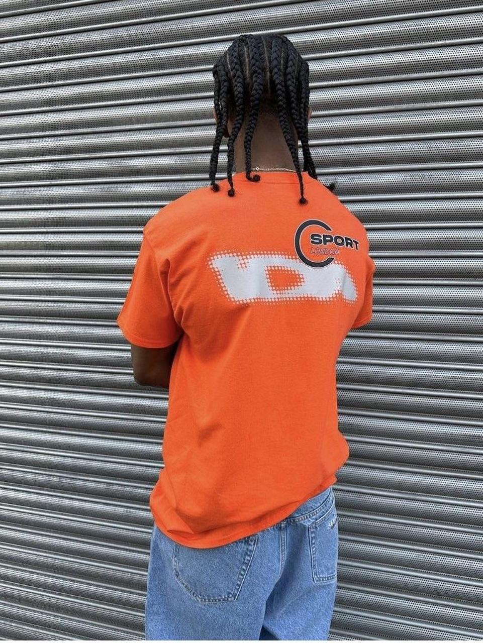 Orange Ida Supply Sport Tee Size Small Like new... - Depop