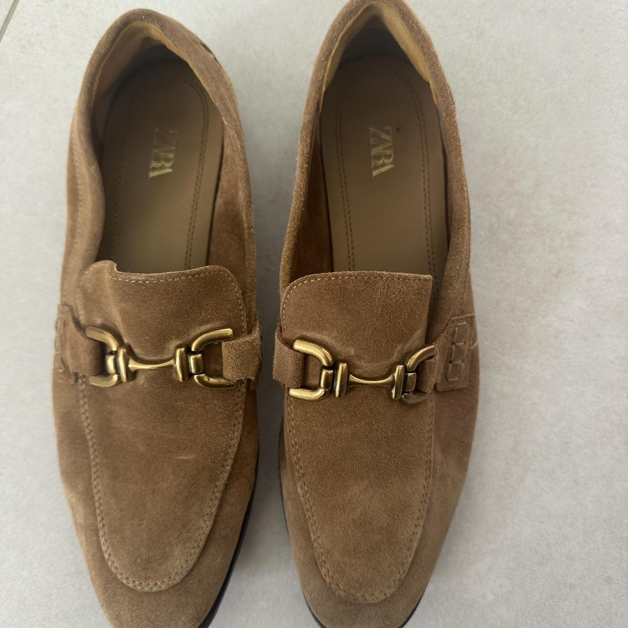 Zara suede Worn a handful of Depop