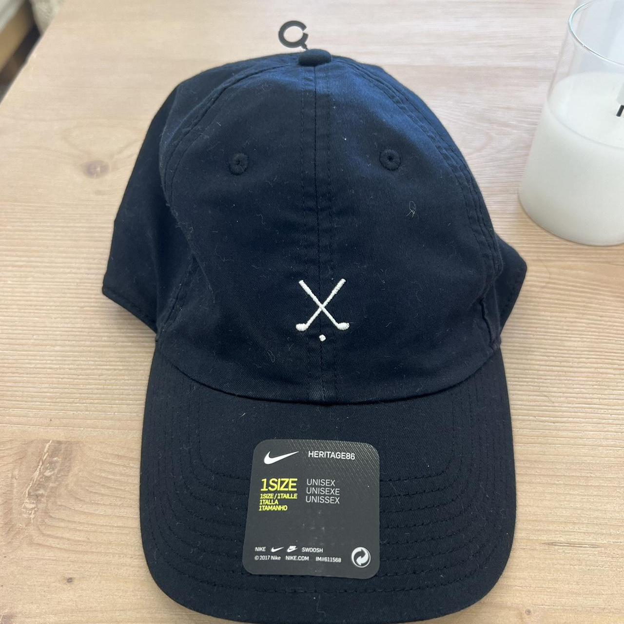 nike womens golf hat black