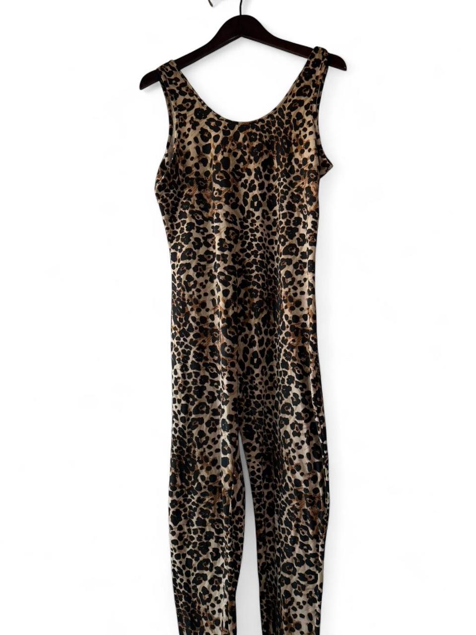 No Boundaries Women's Jumpsuit - Brown/Multi - L … - image 2