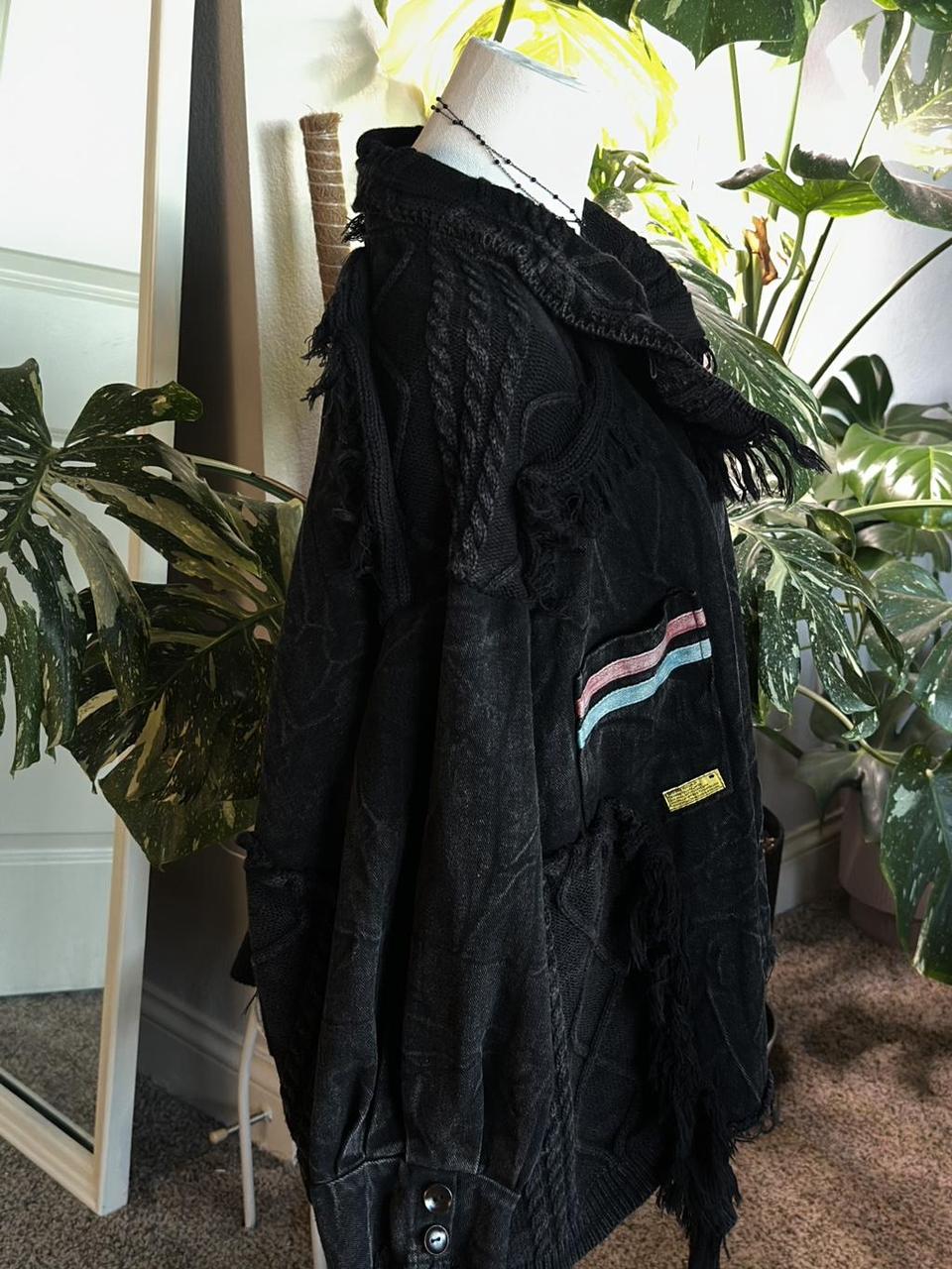 Women's Jacket - Black - One size – Patchwork Den… - image 4