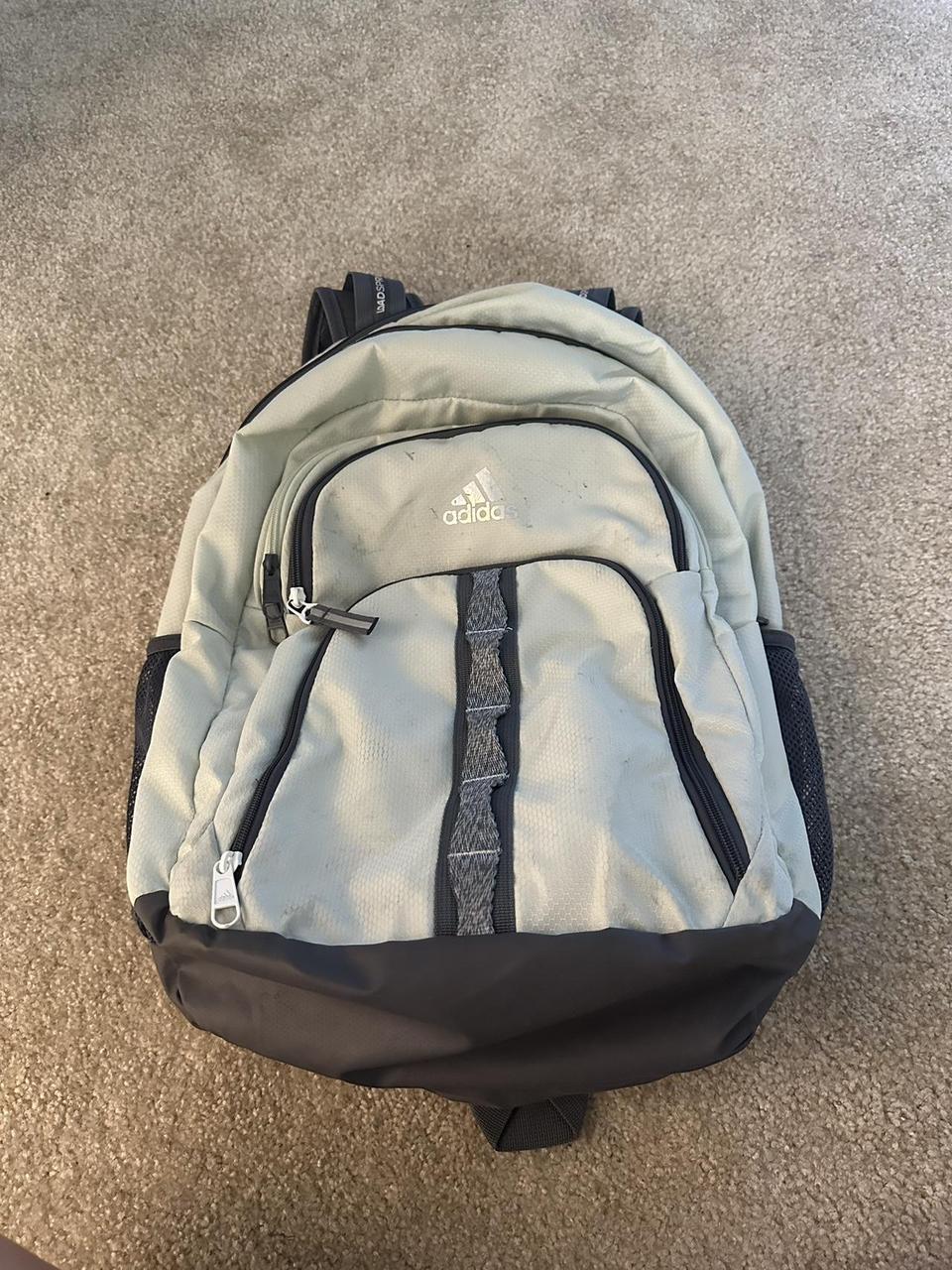 Adidas backpack grey and mint best sale