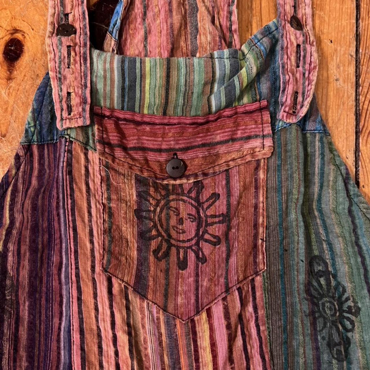 Handmade Women's Overalls - Multi – Patchwork ove… - image 3