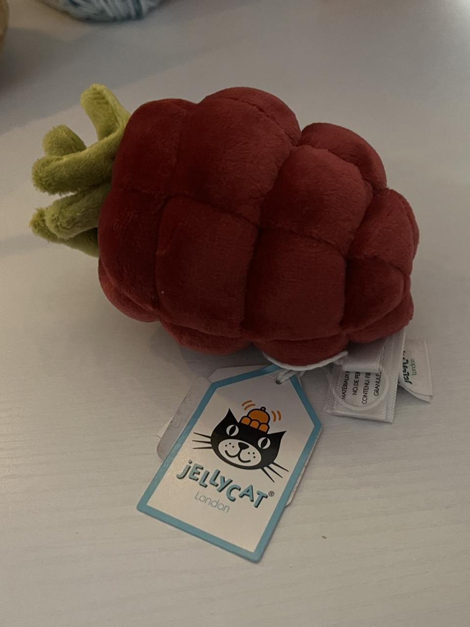 jellycat raspberry !! ! sooo o o cute and brand new... Depop