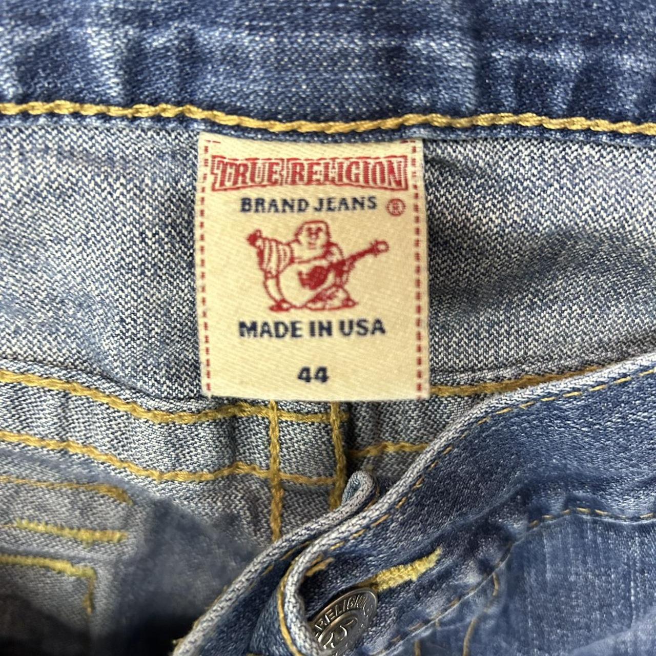 size 44 true religion world tour jeans - Depop