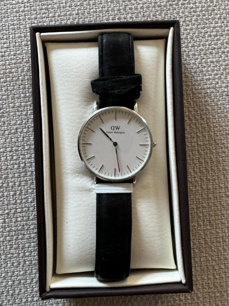 Daniel Wellington Classic Sheffield Black Silver. Depop