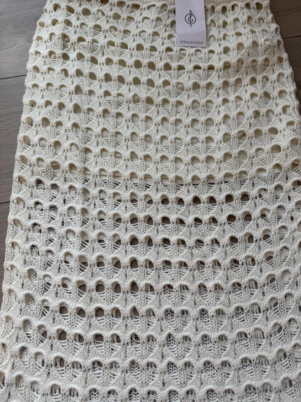 Stradivarius Women's Skirt - Cream/White - M – Cr… - image 4