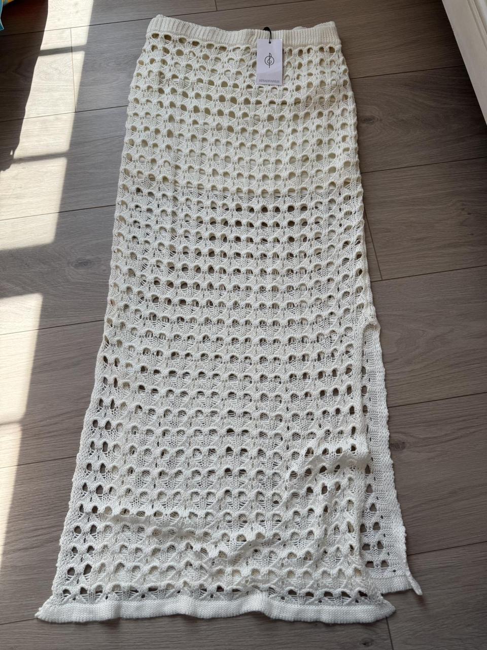 Stradivarius Women's Skirt - Cream/White - M – Cr… - image 2