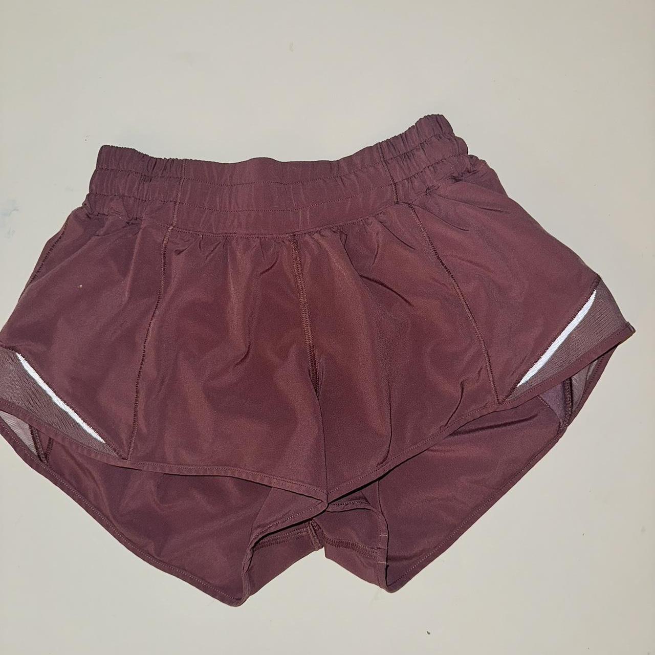 Lululemon velvet dust Hotty hot shorts 2.5” - Depop