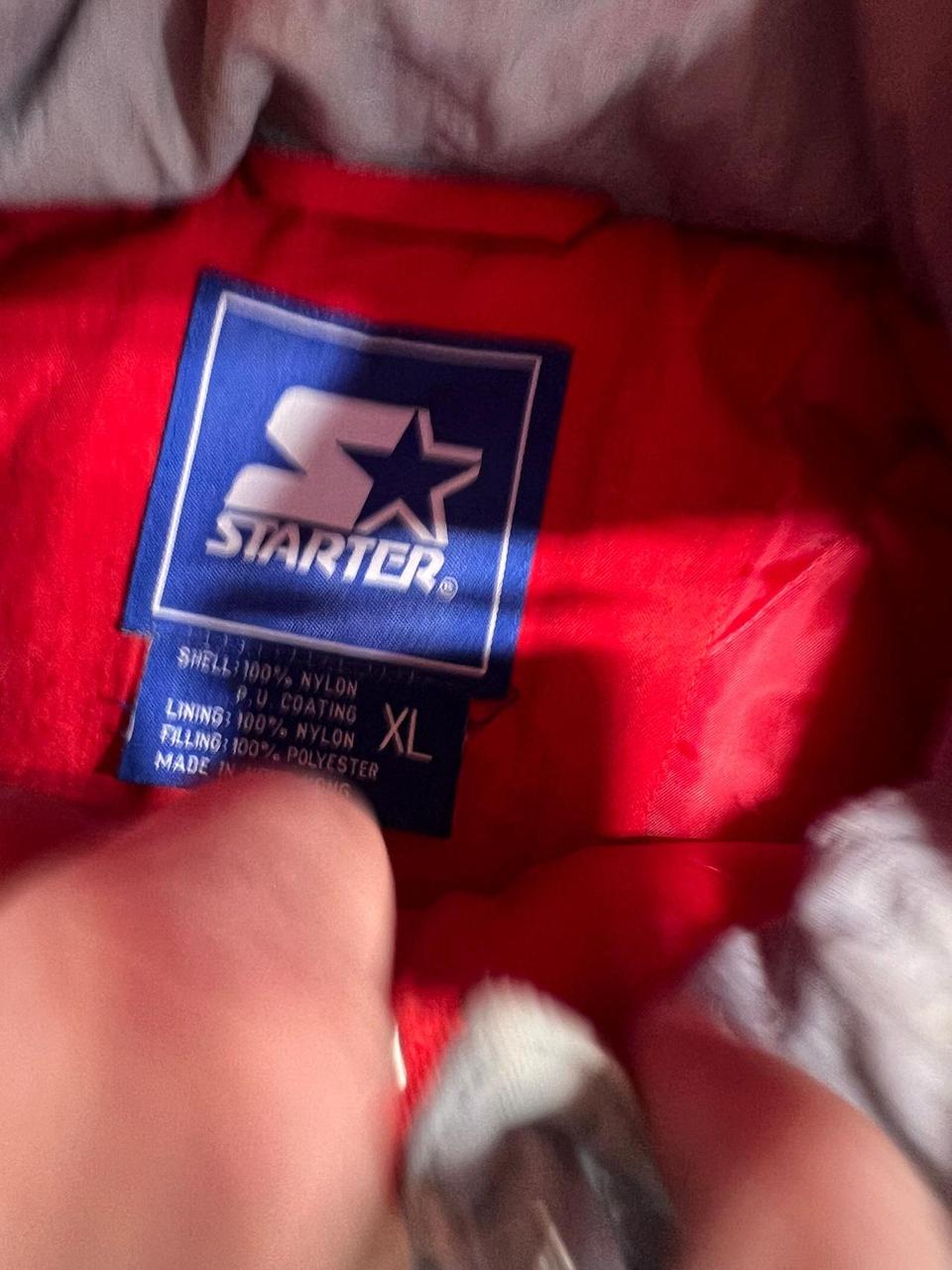 Starter Men's Jacket - Red/Multi - XL – Vintage 9… - image 5