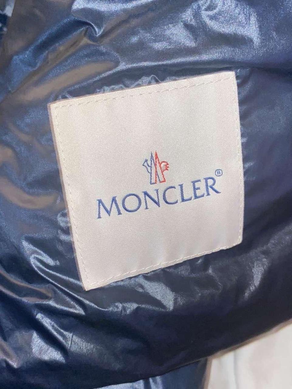 Navy Moncler body warmer Size s mens RRP £580 Open... - Depop