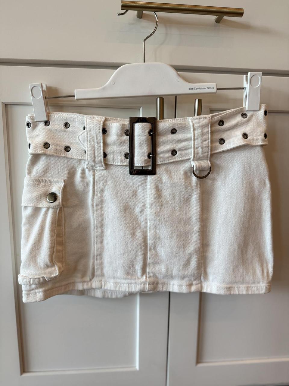 Edikted Women's Skirt - White - M – Edikted white… - image 2