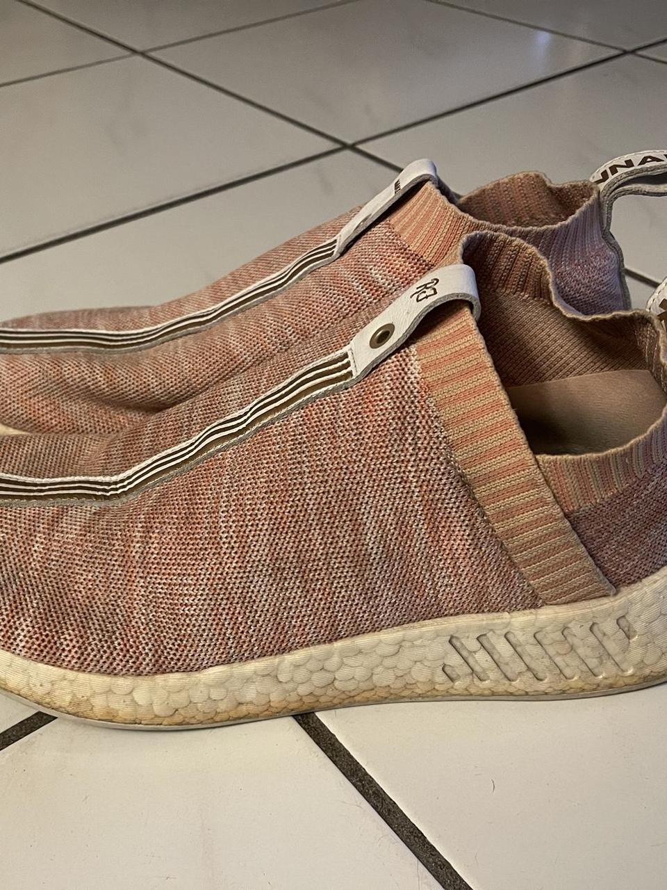 Adidas NMD CS2 Primeknit x Kith Naked Sandstone . Depop