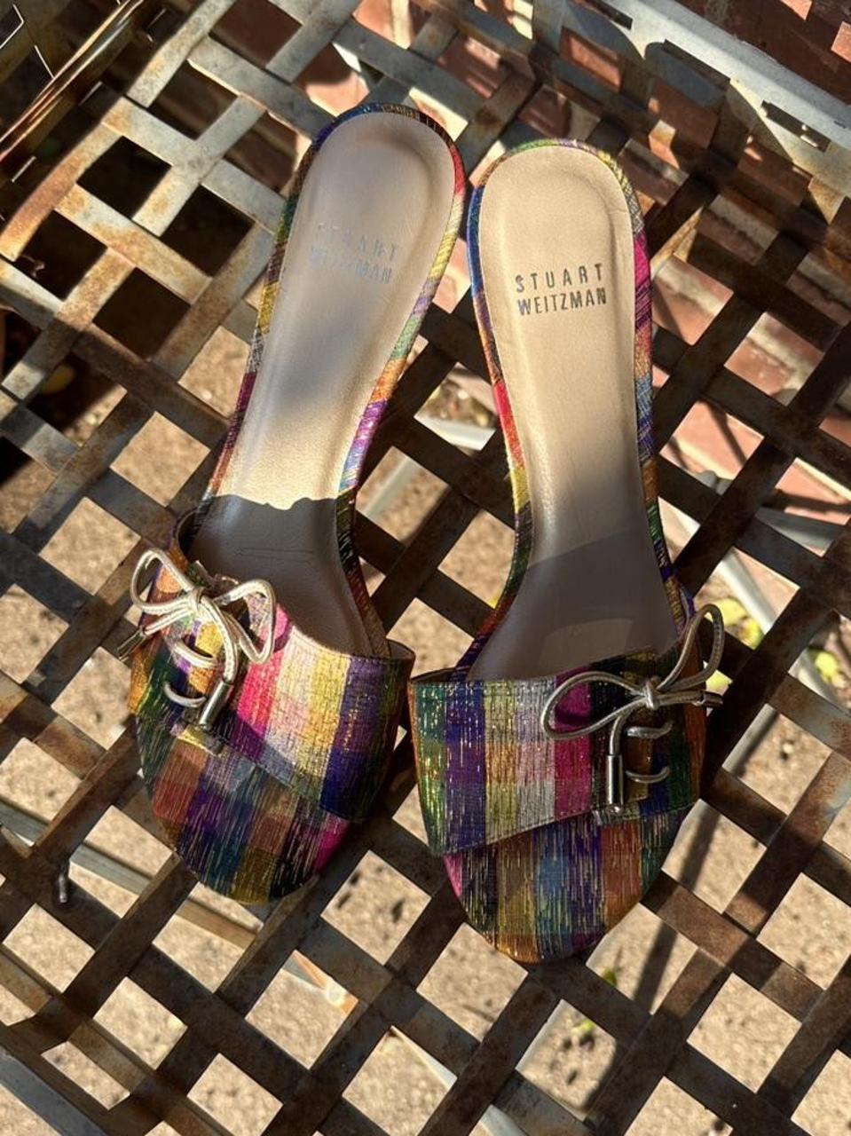 Stuart Weitzman Women's Mules - Multi - US 6.5 – … - image 3