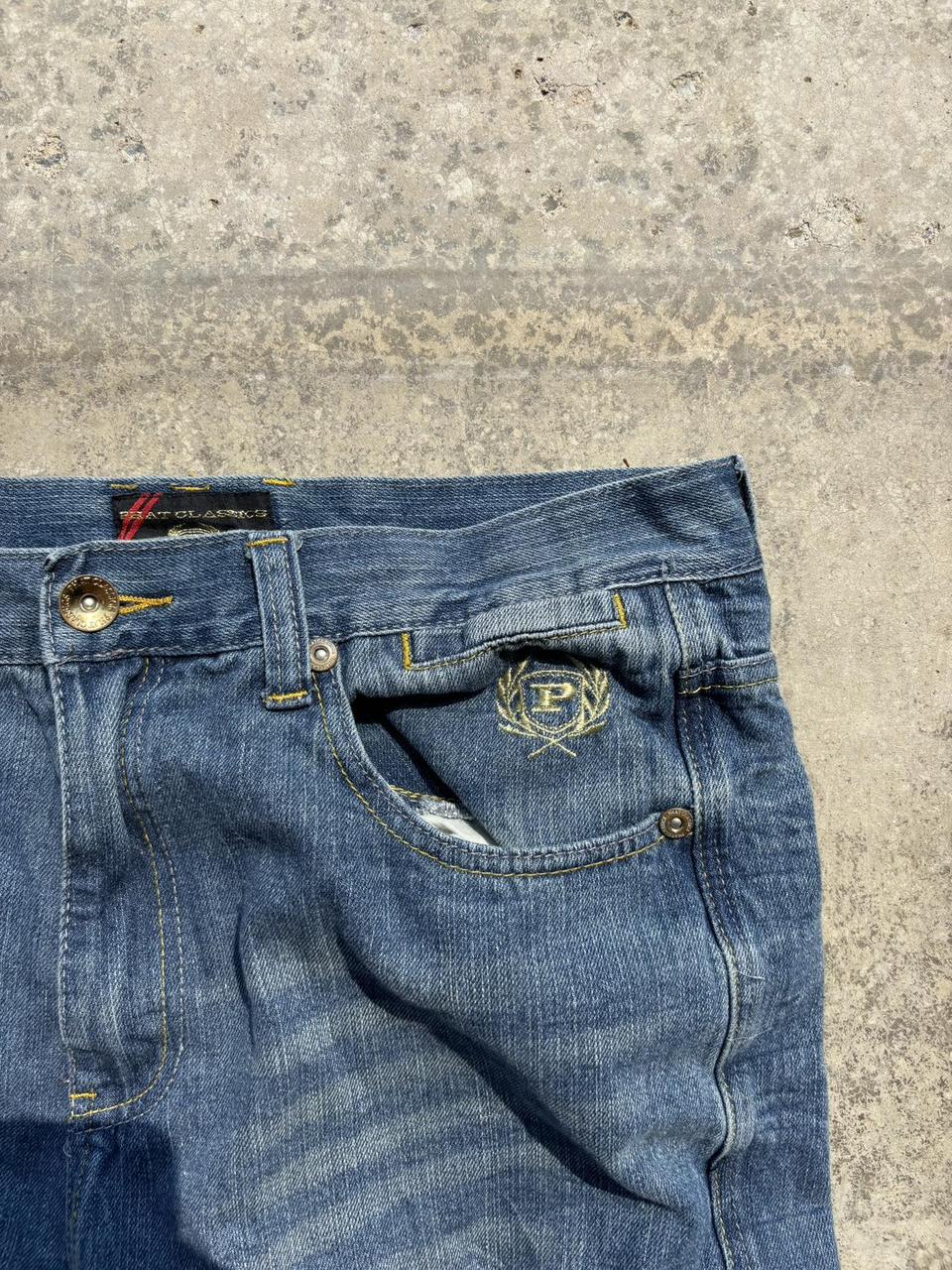 Vintage Phat Farm Jeans - 36x34 - great detail in... - Depop